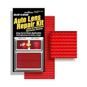 Blue Star Grid Pattern Auto Lens Repair Kit (Red)