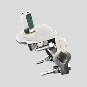 Workman Double Groove CB Radio Antenna Mount W/ SO239 Stud BRV1