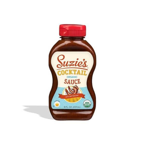 Suzie’s Organic Cocktail Sauce – USDA Organic & Gluten-Free, 8 oz